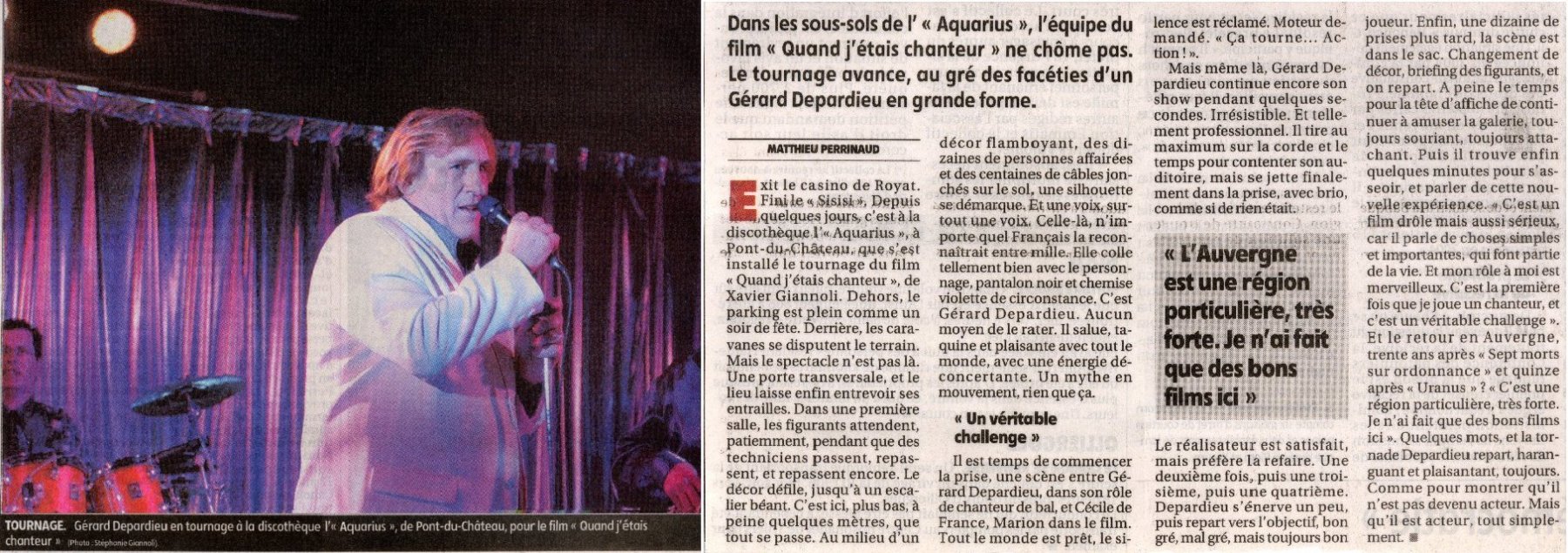 Tournage
